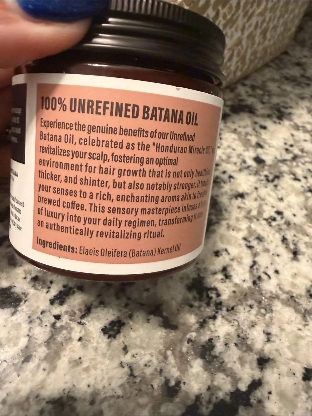 Batana Oil 100% Honduran Miracle Oil